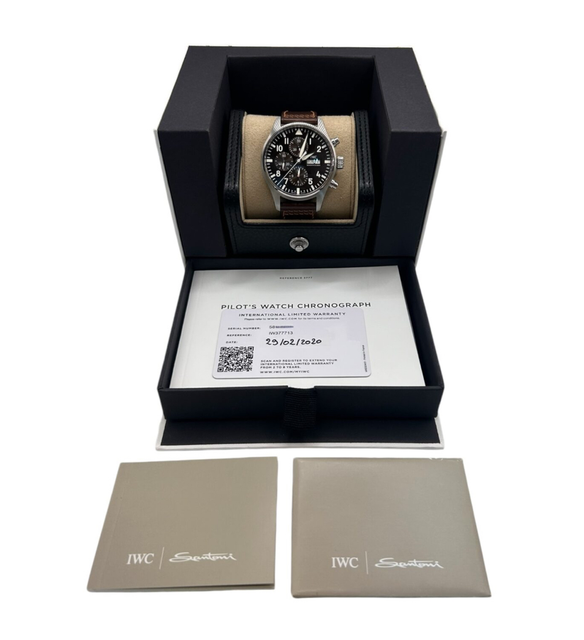 IWC Pilot's Chrono Antoine de St Exupery IW377713 Image 4